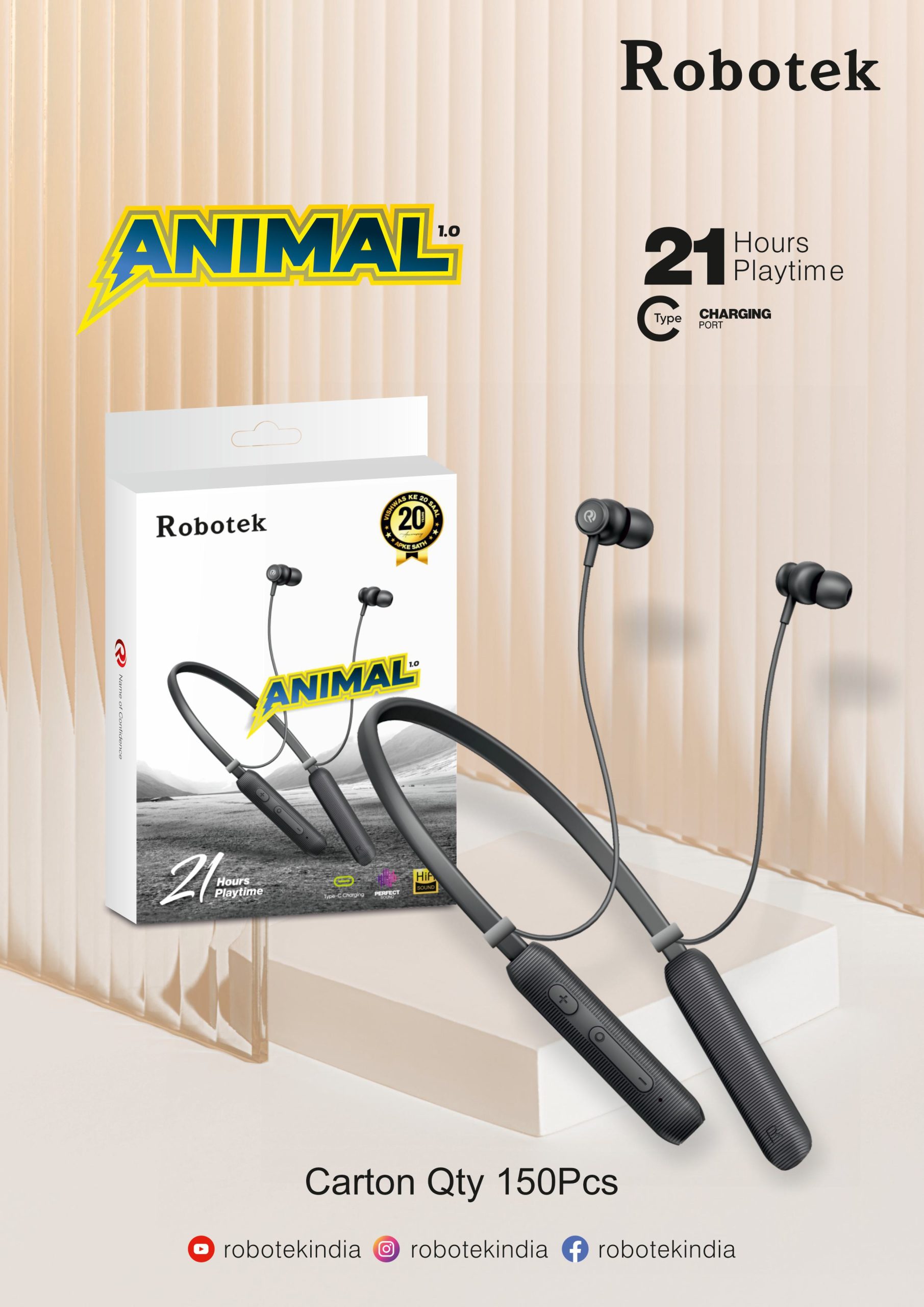 Robotek Animal Neckband