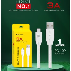 Robotek Raftaar DC109 Type-C Cable