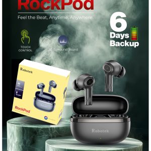 Robotek Rockpod TWS 2000Hours Standby