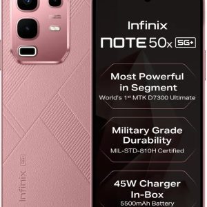 Infinix Note 50x 5G+ 45W Charger In the Box & AI