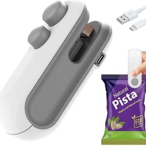 Portable Mini Heat Sealing Machine for Plastic Bags – Snack Sealer Tool
