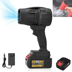 High-Speed Dryer for Car Care, Handheld Dust Removal Air Blower Jet Car Dry Blower, Cordless High-Speed Dryer for Car Care Vehicle Interior Cleaner