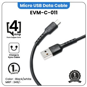 EVM-C-011 4AMP Data V8 Cable