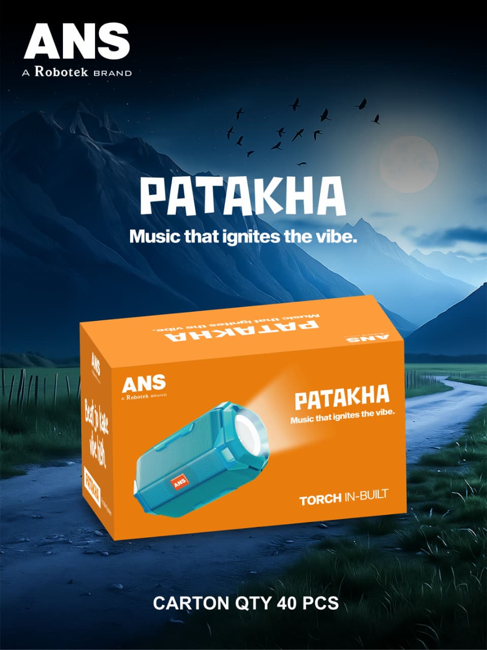 Robotek Ans Patakha Bluetooth Speaker