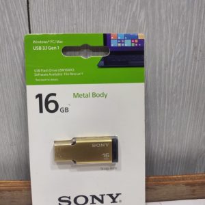 Sony Pendrive 16GB Metal(3.1)Gold
