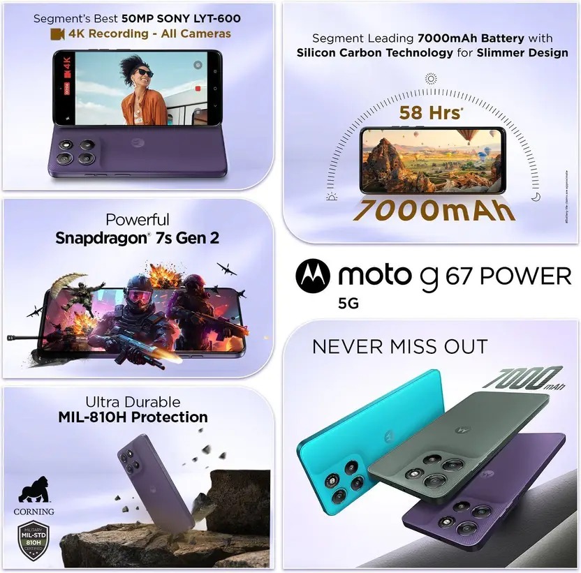 MOTOROLA g67 power 5G - Image 5