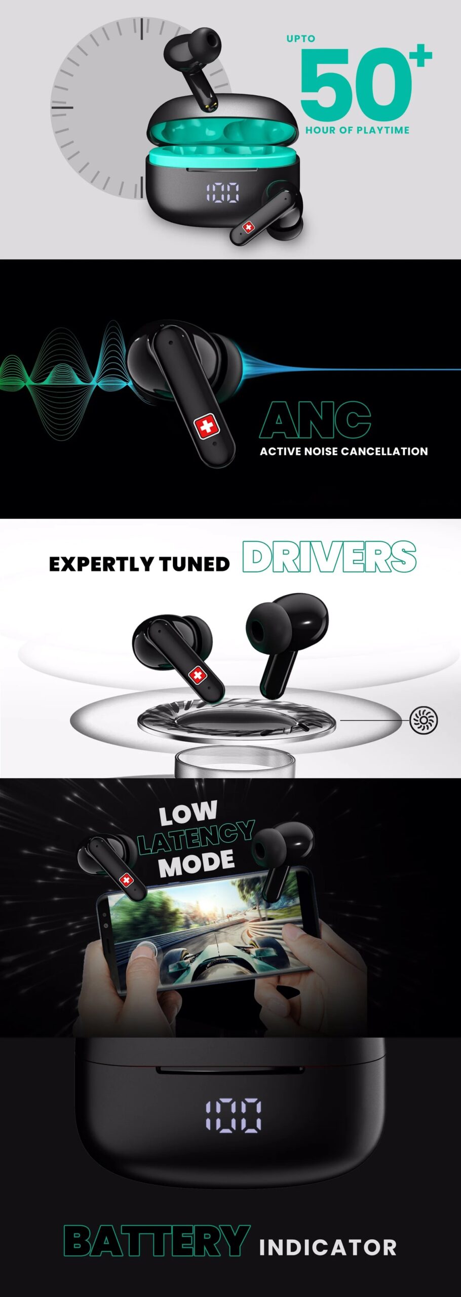 Swiss Military EARBUDS MEEP - Image 4